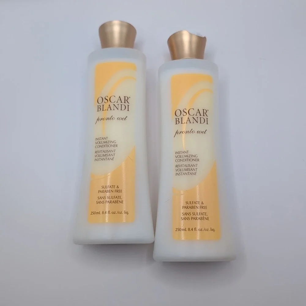 2 PK Oscar Blandi PRONTO WET Instant Volumizing Conditioner, Sulfate & Paraben F